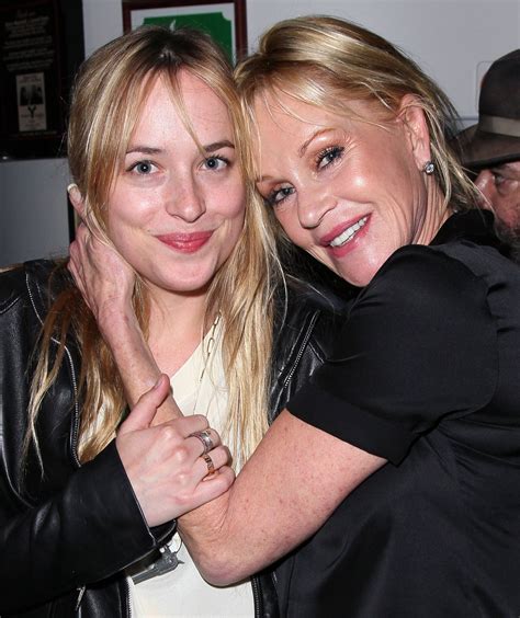 Melanie Griffith Is Proud Of Daughter Dakota Johnsons Fifty Shades Of Grey Casting Huffpost
