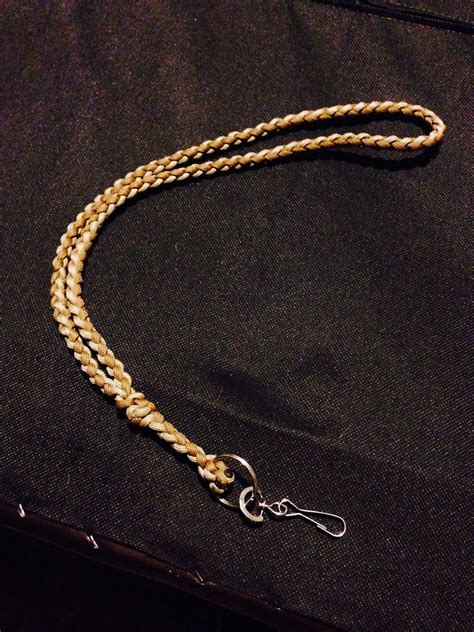 Maybe you would like to learn more about one of these? First attempt at a neck lanyard. | Paracord braids, Paracord, Paracord projects