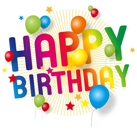 Happy Birthday Png Transparent Background Happy Birthday Png Clipart Images