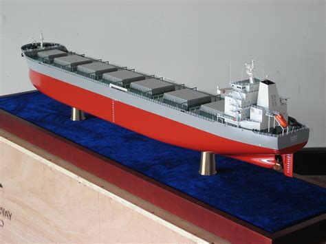 Scale Ship And Boat Model Miniature Model Of Bulk Carrier Jw