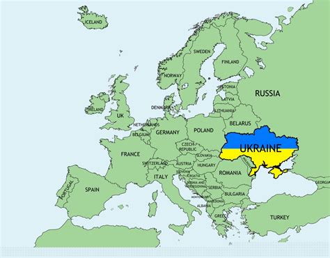 Ukraine Europe Map Free Images At Vector Clip Art Online