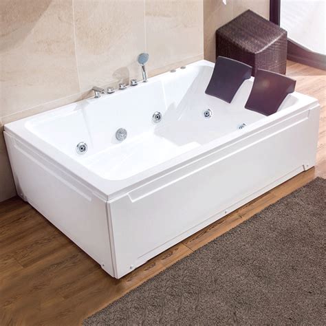 Luxury Aster Freestanding Double Bathtub Jacuzzi Whirlpool Inovo