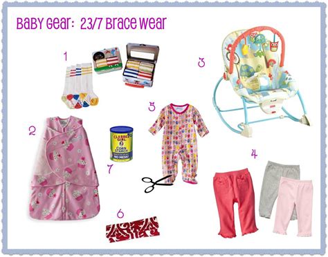 You can still put your child in footie pajamas while wearing bnbs! a peachtree city life: Clubfoot Files: Baby Gear for 23/7 ...