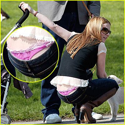 Geri Halliwell Wears Pink Panties Celebrity Babies Geri Halliwell