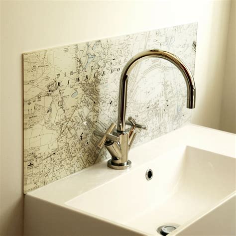 Sensational Photos Of Bathroom Sink Glass Splashback Ideas Kaelexa