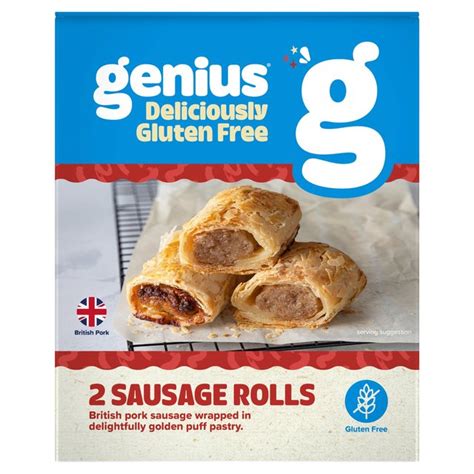 Genius Gluten Free Sausage Rolls Morrisons