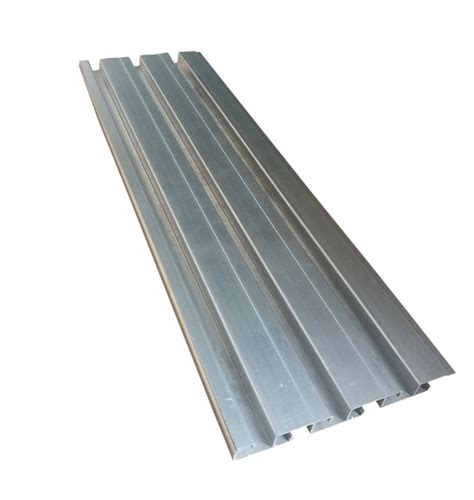 Double Sided Slatwall Aluminum Slatwall Panel Merchandising Slatwall