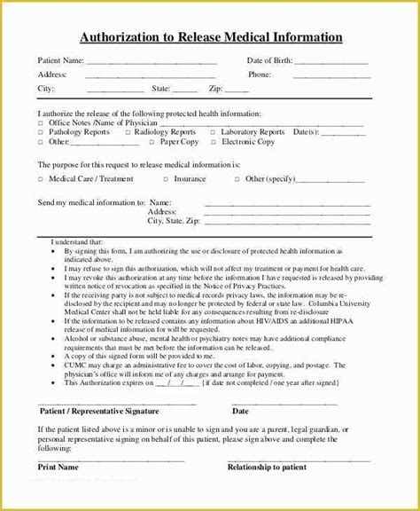 Free Counseling Forms Templates Of 9 Release Information Form Counseling Template Uujty