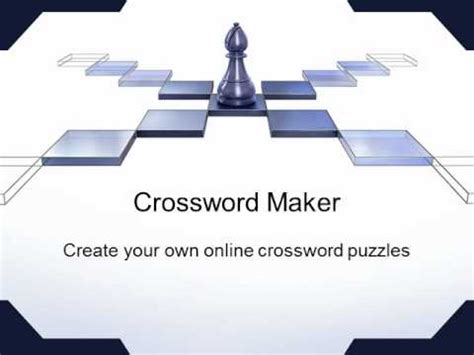 Free word search puzzle, crossword puzzle maker and interactive crossword creator. Crossword Maker | Online Crosswords Puzzle Compiler - YouTube