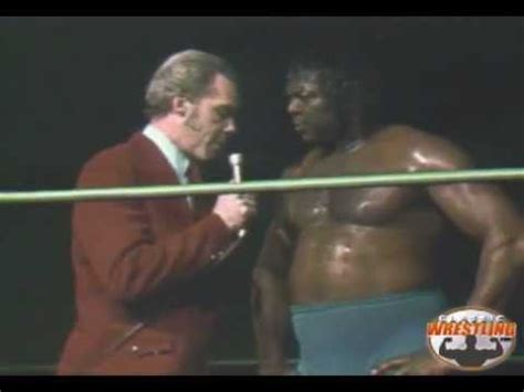Brazil won his first match. Classic Wrestling Legend Bobo Brazil Interview - YouTube