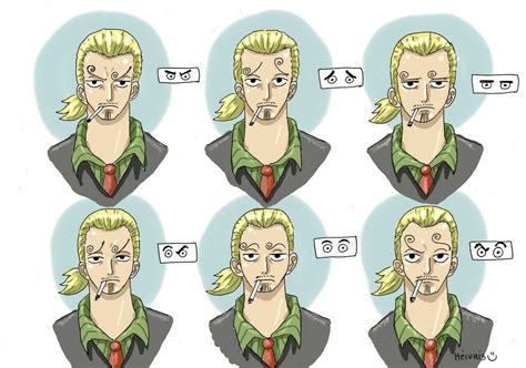 Sanjis Eyebrow Movement With Different Expressions Ronepiece