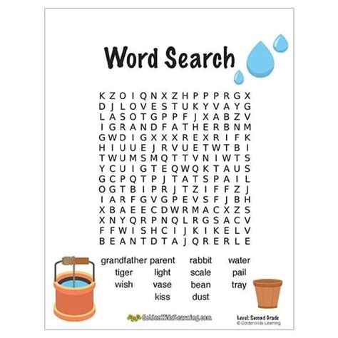 Free Printable Word Searches Grade 2 Freeprintabletmcom 2nd Grade