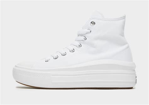Wit Converse Chuck Taylor All Star Move High Dames Jd Sports Nederland