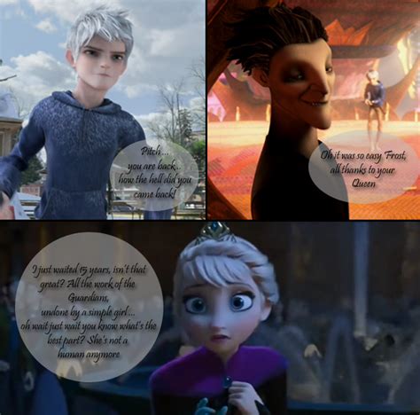 71 Frozen Guardian Jack Frost X Elsa By Angeltorchic On Deviantart