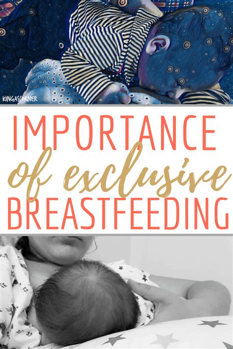 Importance Of Exclusive Breastfeeding Benefits For Mom Baby Kc