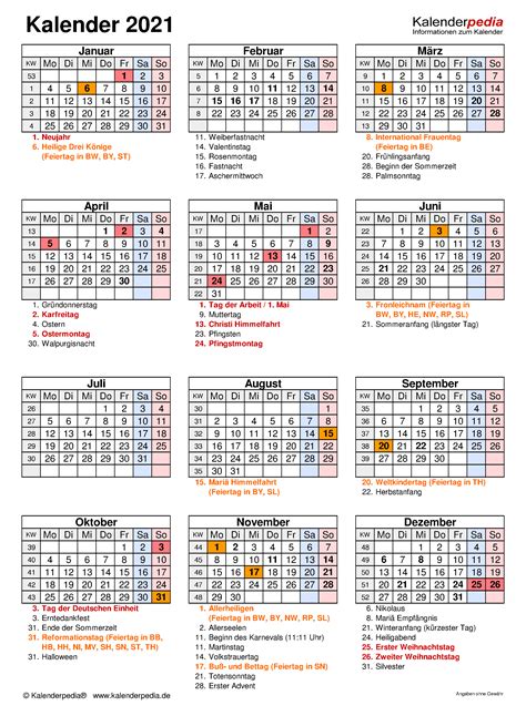 Karena selain hari, bulan pada kalender masehi umumnya, kalender. Halbjahreskalender 2021 Nrw Zum Ausdrucken Kostenlos / Auf ...