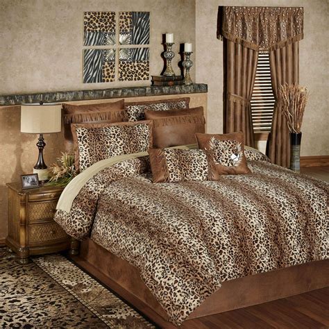 Touch Of Class Serengeti Safari Brown Leopard Print