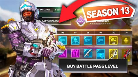 Buying All 100 Tiers In Apex Legends Season 13 Saviors Battle Pass