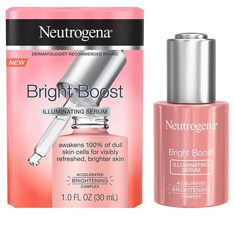 Neutrogena Bright Boost Illuminating Face Serum 10 Fl Oz 70501111222