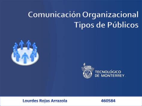 Ppt Comunicaci N Organizacional Tipos De P Blicos Powerpoint