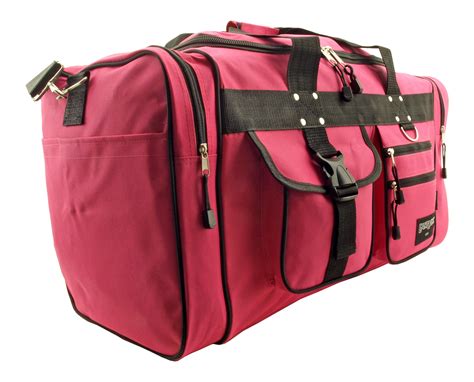 Large Gym Duffle Bag Hot Pink