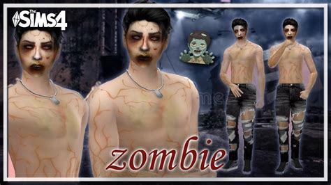 تصميم زومبي The Sims 4 Cas Zombie 8 Youtube