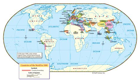 World Map 1000 Ad World Map Gray