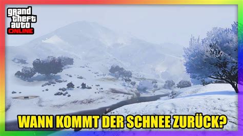 Die nacht zu montag wird frostig. 🤔 WANN KOMMT DER SCHNEE ZURÜCK IN GTA ONLINE ?? ️ - YouTube