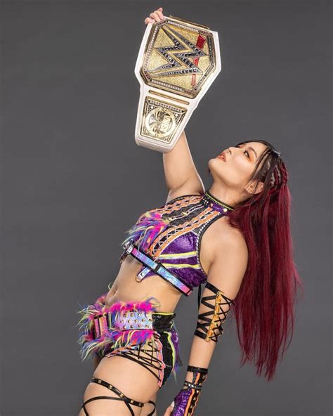 iyo sky s first photoshoot as the new wwe women s champion r squaredcircle