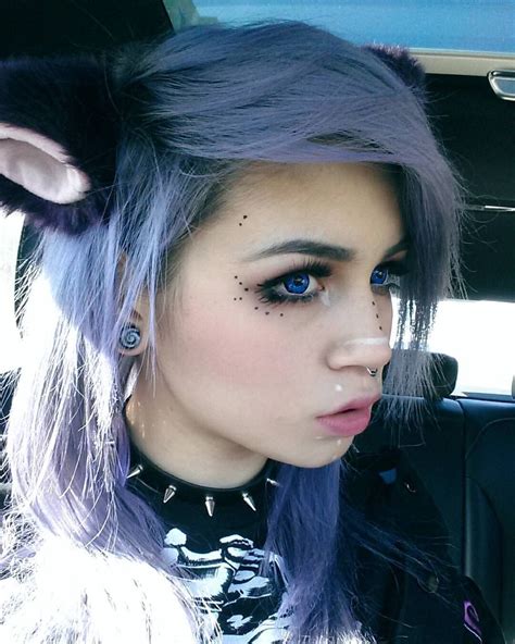 Kayliethejellyfish On Instagram Cute Emo Makeup Emo Makeup Looks