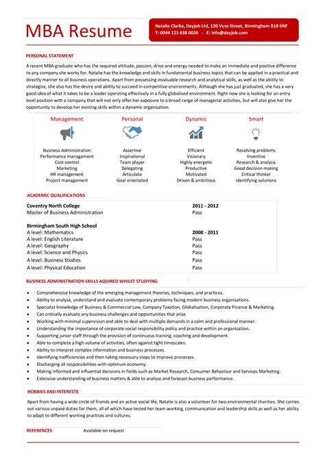 Mba Resume Example Hot Sex Picture