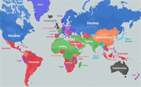 Most Viewed Winter Olympic Sport In Every Country Business Insider