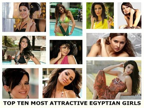 top 10 most attractive egyptian girls in advertising and acting