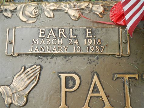 Earl E Patterson 1918 1987 Find A Grave Memorial