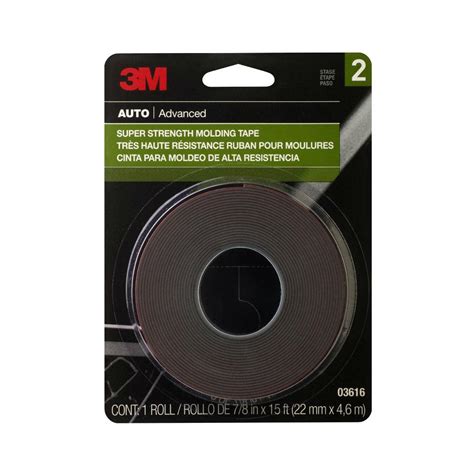 3m Super Strength Molding Tape 03616 78 In X 15 Ft Parts Universe