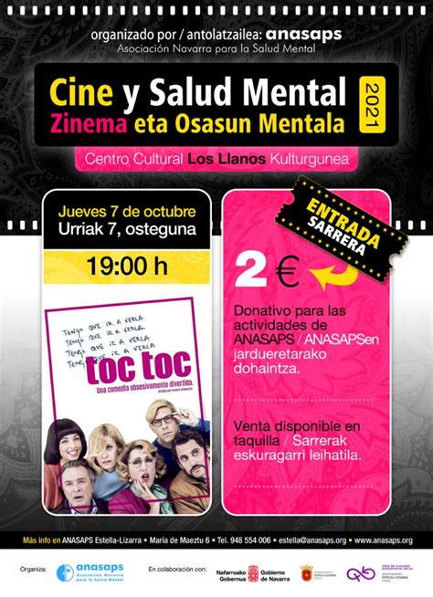 Cine Y Salud Mental Toc Toc Anasaps Estella Anasaps