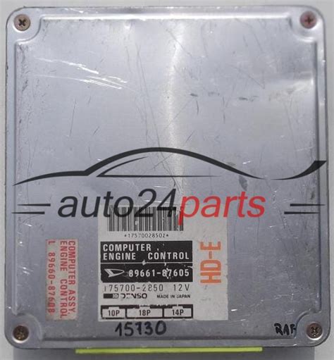 ECU ENGINE CONTROLLER DAIHATSU FEROZA DENSO 175700 2850 1757002850