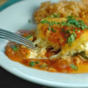 Once the chilies are roasted, slit them vertically and stuff with a mixture of cheese (or vegan ricotta) and black beans. Chiles-Rellenos-Casserole | Chile relleno casserole ...