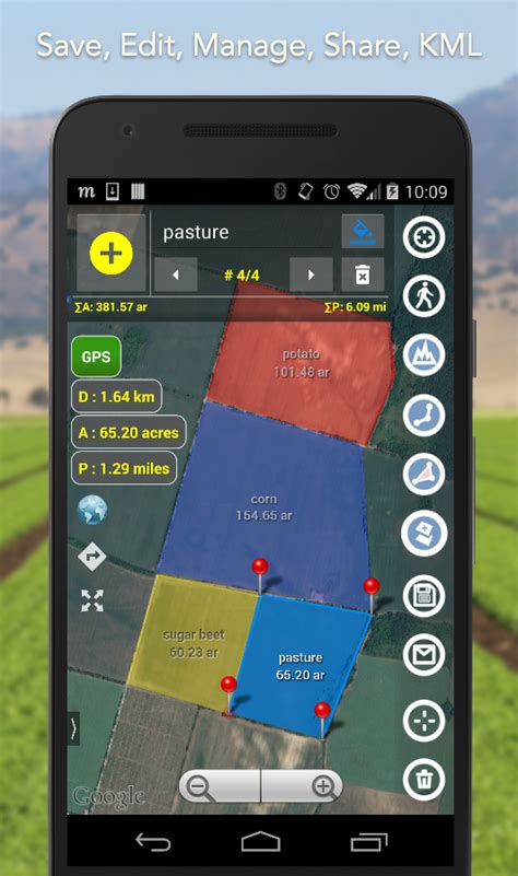 You can experience the version for other devices running on your device. Planimeter - GPS area measure | land survey on map - App ...