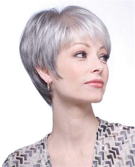 It makes styling thick locks much easier, since you only need to worry about take care not to go overboard with thinning the hair since thinning out too much can also lead to poofiness. 2020 Latest Short Haircuts For Grey Hair