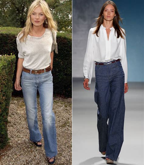 Khaki is a color which is something between brown and beige. Wide Leg Jeans Trend - How to Wear Wide Leg Jeans