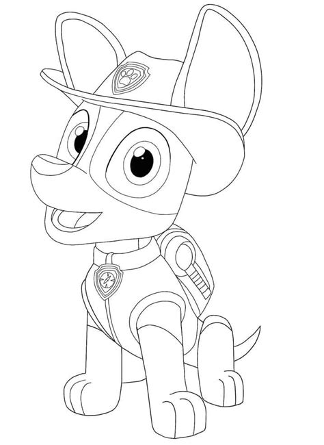 Tô Màu Paw Patrol Chase Và Skye Trang Tô Màu Cho Bé