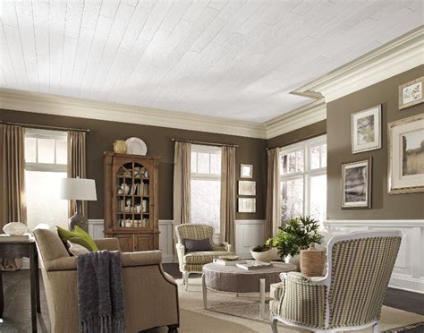 I found armstrong laminate ceiling planks, but it is very expensive. Armstrong Laminate Ceiling Planks | Taraba Home Review
