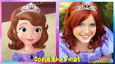 Sofia The First Characters In Real Life Sofia The First In Real Life