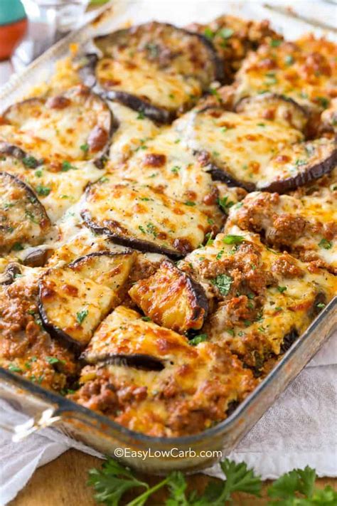 Eggplant Lasagna Easy Low Carb