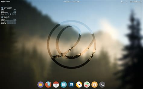 Made An Elementaryos Themed Wallpaper And Matching Conky Config R