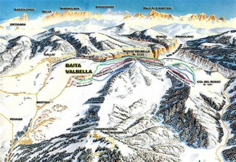 asiago piste map ski maps and resort info pistepro