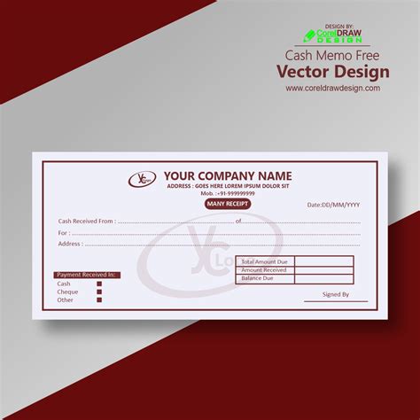 Cash Register Receipt Template Ms Excel Templates