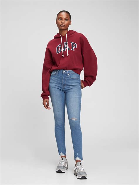 Sky High True Skinny Ankle Jeans With Washwell Gap