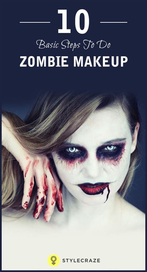 How To Apply Makeup Like A Pro Zombie Makeup Tutorials Zombie